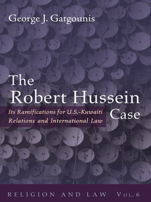 cover image of The Robert Hussein Case